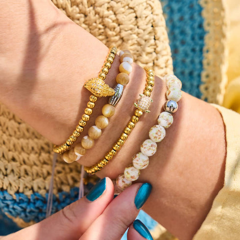 Tortue | Or Vermeil .925 | Bracelet tortue de mer diamant CZ